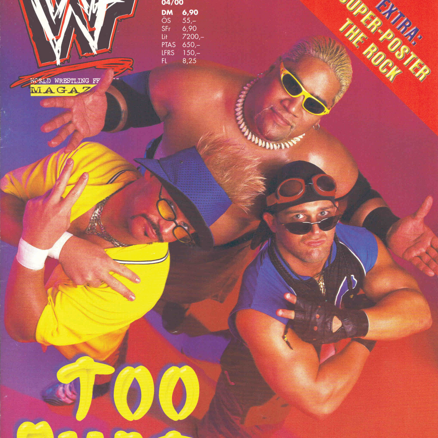 WWF Magazine April 2000 from Germany Magazine PWcatalog
