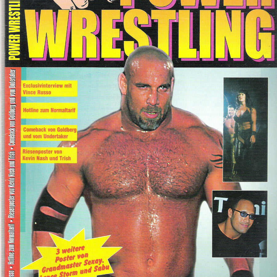 Power Wrestling Magazine July 2000 Magazine PWcatalog