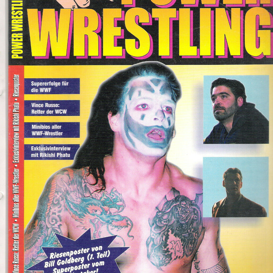 Power Wrestling Magazine August 2000 Magazine PWcatalog