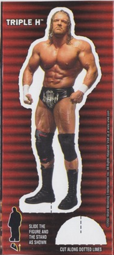 HHH WWF Ice Cream Cut-out 2000 Good Humor