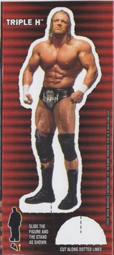 HHH WWF Ice Cream Cut-out 2002 Good Humor PW Catalog