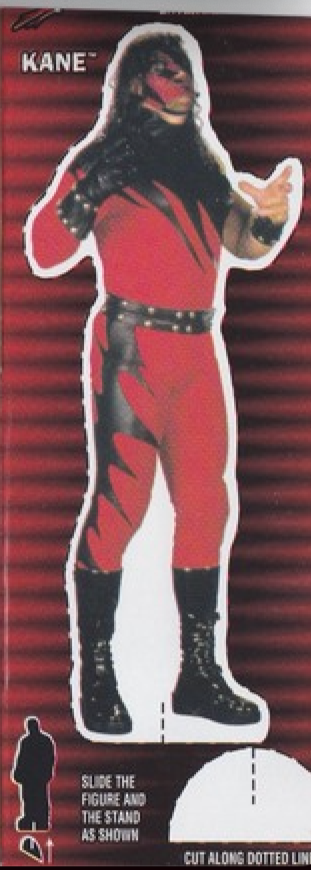 Kane WWF Ice Cream Cut-out 2002 Good Humor PW Catalog