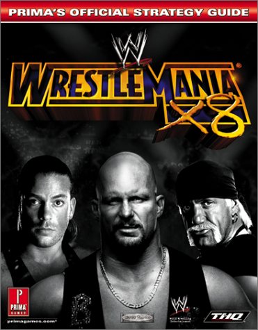 Prima Official Strategy Guide WWE WrestleMania X8 June 2002 magazine PWcatalog