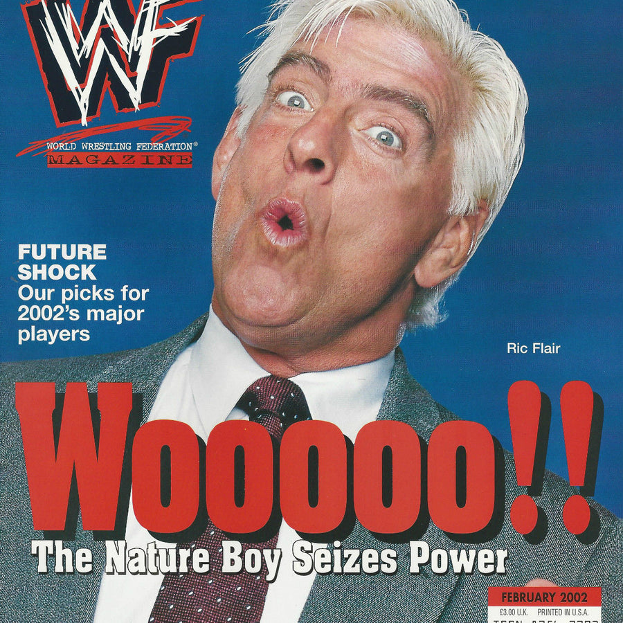 WWE Magazine February 2002 from The United Kingdom Magazine PWcatalog