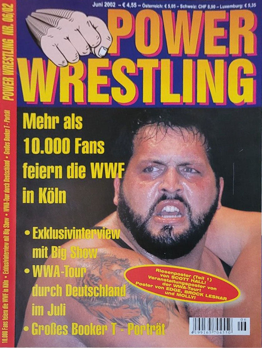 Power Wrestling Magazine June 2002 Magazine PWcatalog