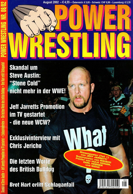 Power Wrestling Magazine August 2002