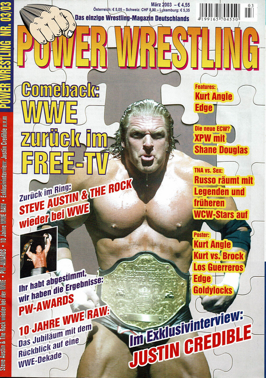 Power Wrestling Magazine March 2003