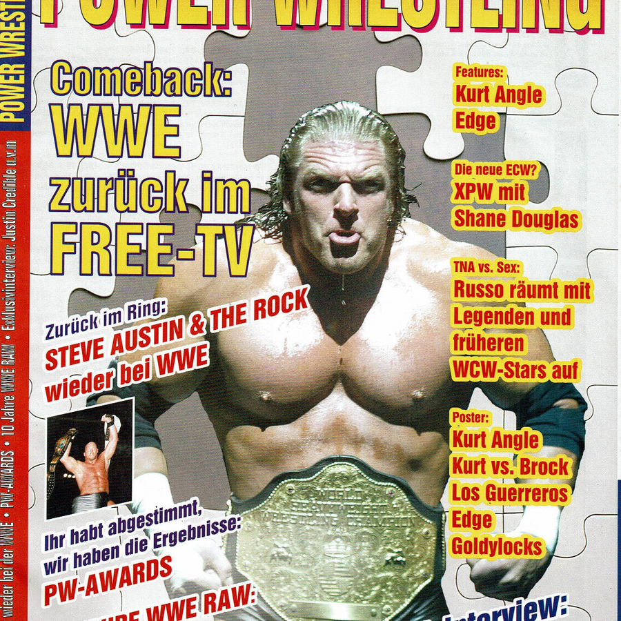 Power Wrestling Magazine March 2003 Magazine PWcatalog