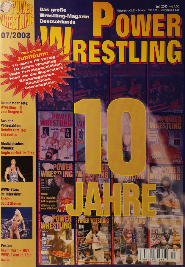 Power Wrestling Magazine July 2003