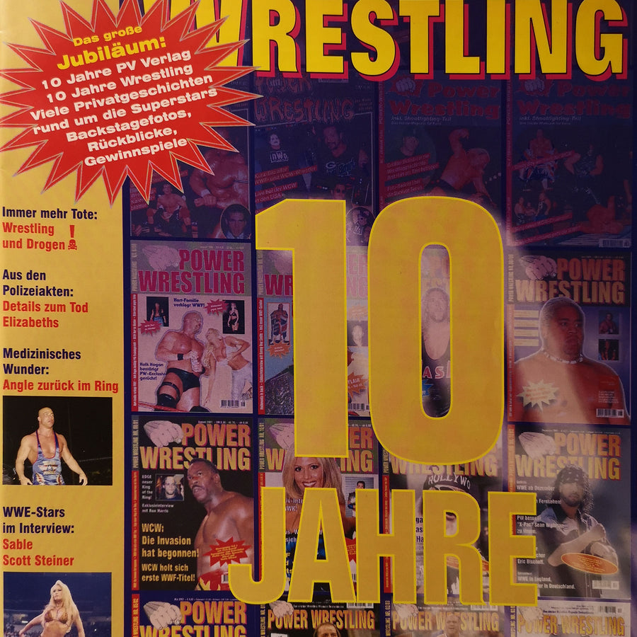 Power Wrestling Magazine July 2003 Magazine PWcatalog