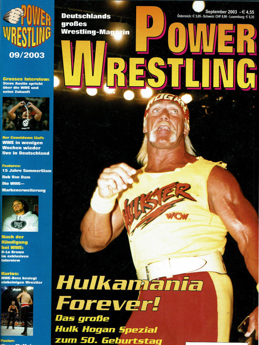 Power Wrestling Magazine September 2003