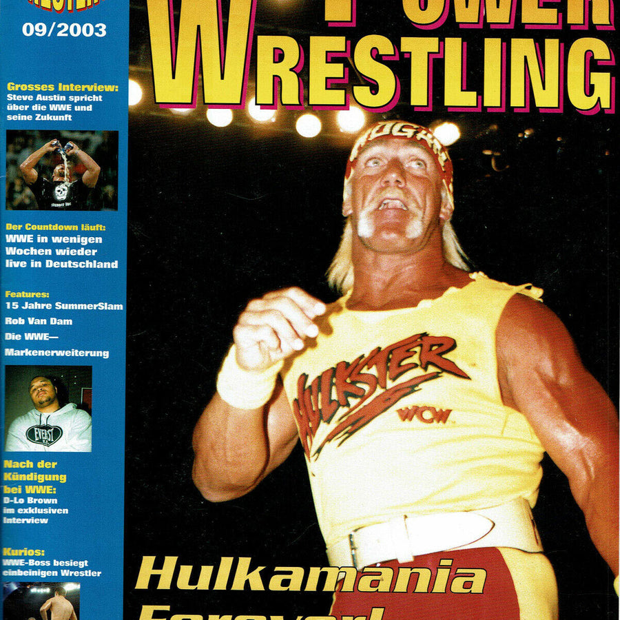 Power Wrestling Magazine September 2003 Magazine PWcatalog