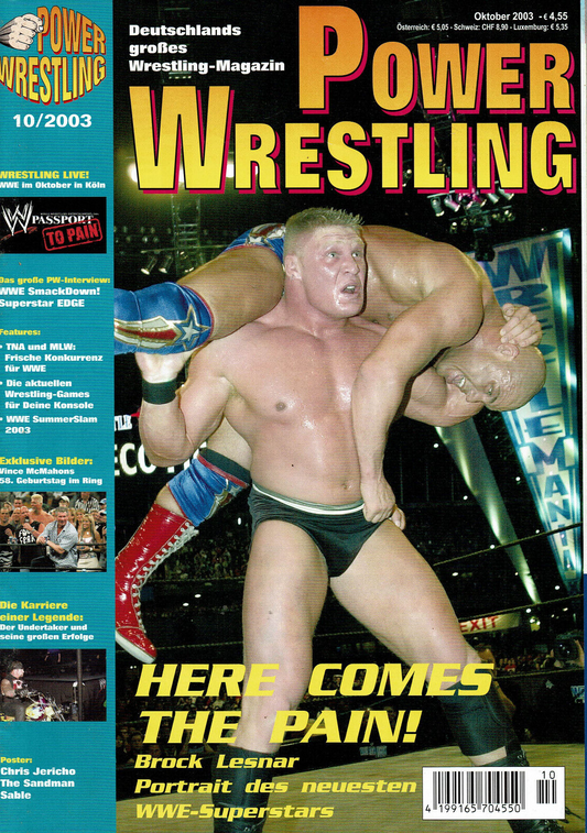 Power Wrestling Magazine October 2003