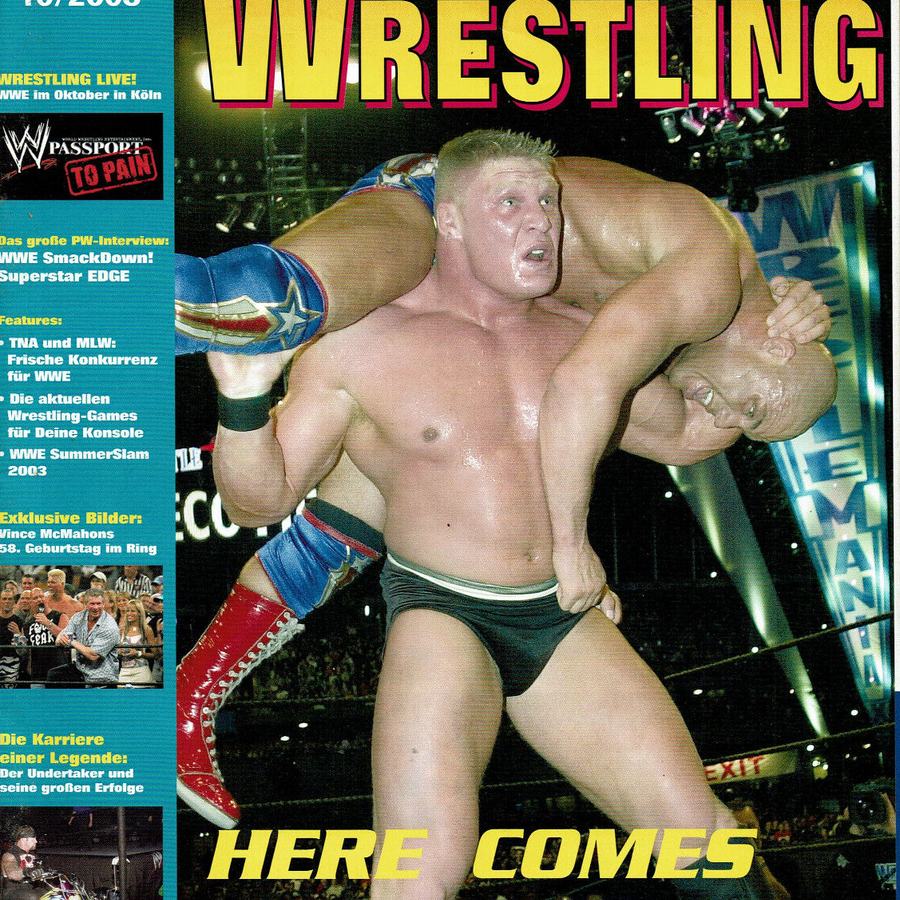 Power Wrestling Magazine October 2003 Magazine PWcatalog