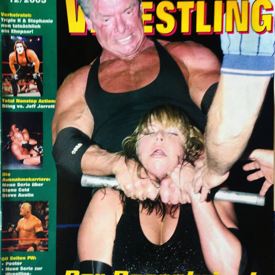 Power Wrestling Magazine December 2003 Magazine PWcatalog
