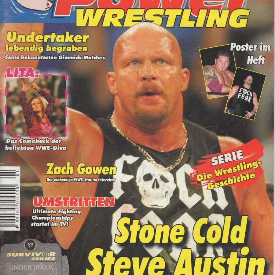 Power Wrestling Magazine January 2004 Magazine PWcatalog