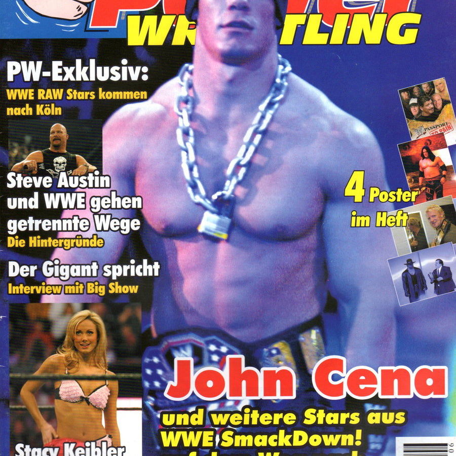 Power Wrestling Magazine June 2004 Magazine PWcatalog