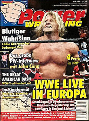 Power Wrestling Magazine July 2004 Magazine PWcatalog