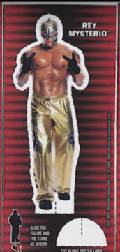 Rey Mysterio WWE Ice Cream Cut-out 2004 Good Humor PW Catalog