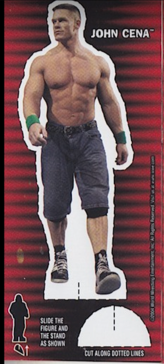 John Cena WWE Ice Cream Cut-out 2004 Good Humor PW Catalog