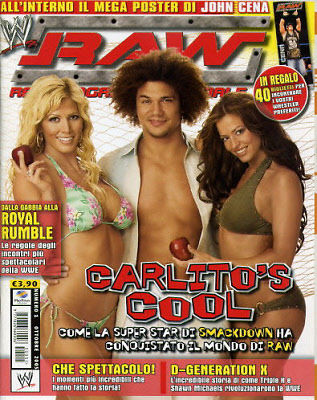 WWE Raw Magazine from Italy October 2005