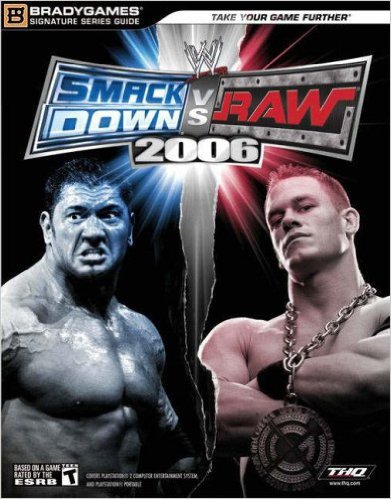 Bradygames Official Strategy Guide WWE Smackdown vs Raw 2006 November 2005 magazine PWcatalog