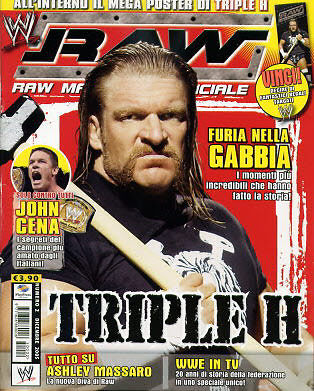 WWE Raw Magazine from Italy December 2005 Magazine PWcatalog