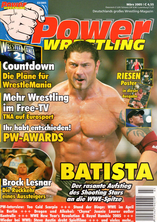 Power Wrestling Magazine March 2005