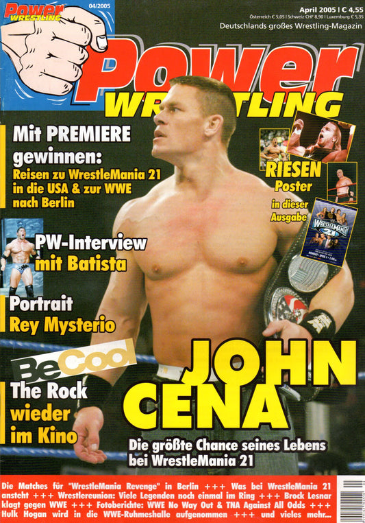 Power Wrestling Magazine April 2005