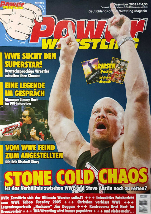 Power Wrestling Magazine December 2005 Magazine PWcatalog