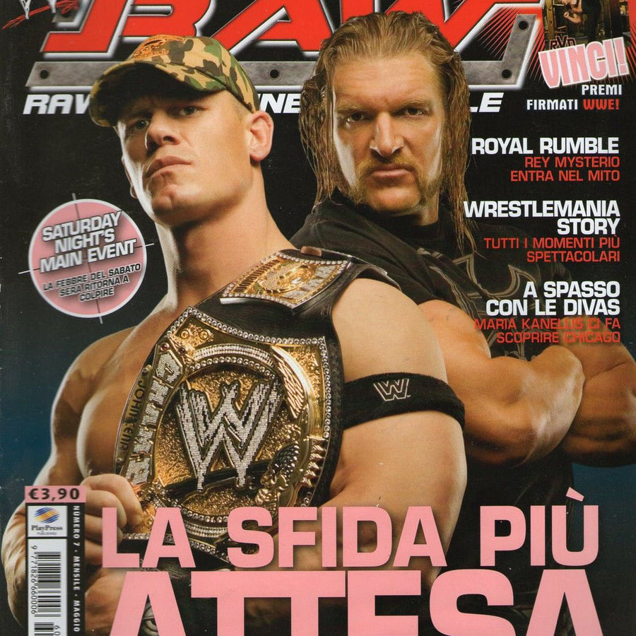 WWE Raw Magazine from Italy May 2006 Magazine PWcatalog