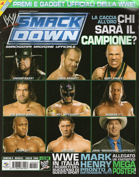 WWE Smackdown Magazine from Italy July 2006