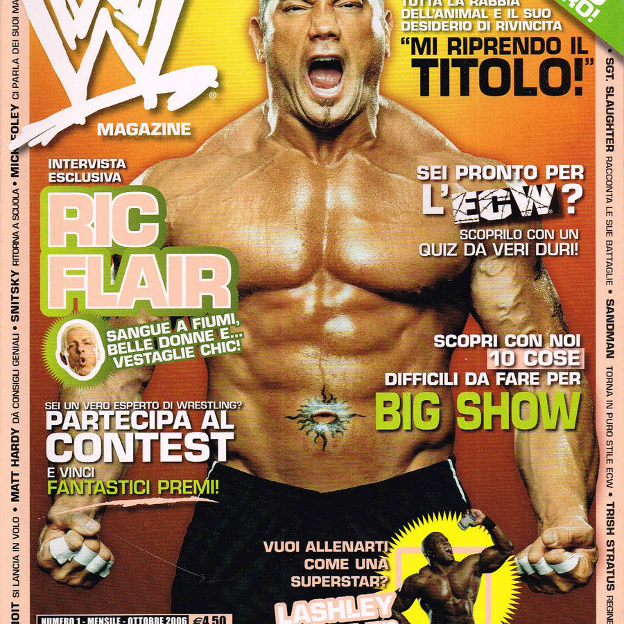 WWE Magazine from Italy October 2006 Magazine PWcatalog
