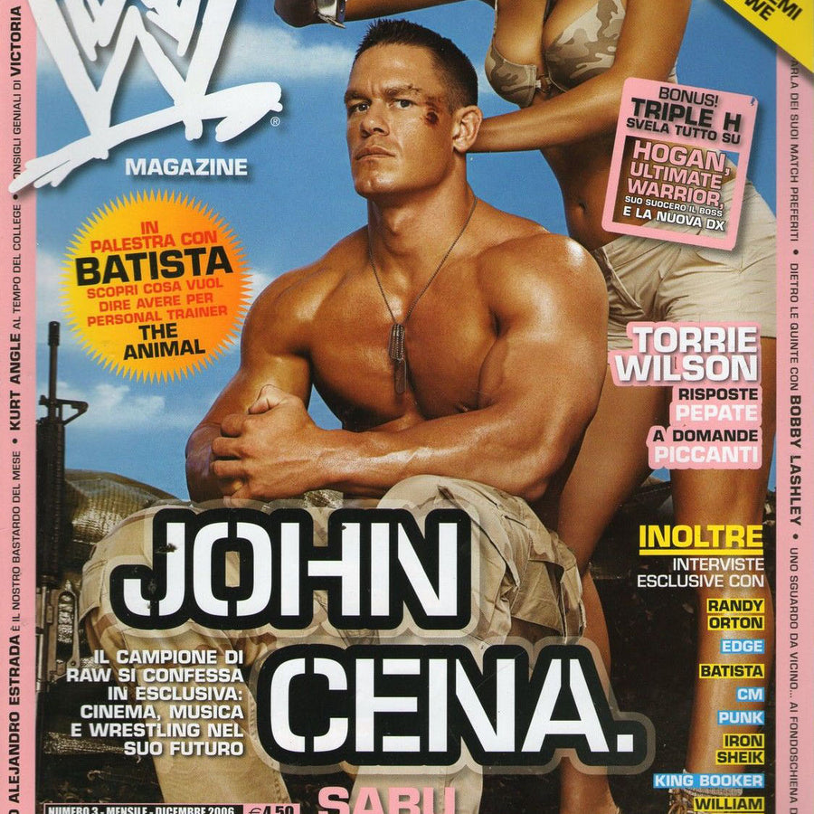 WWE Magazine from Italy December 2006 Magazine PWcatalog