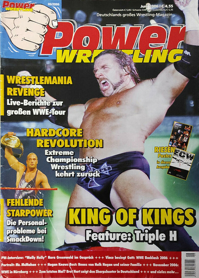 Power Wrestling Magazine June 2006 Magazine PWcatalog