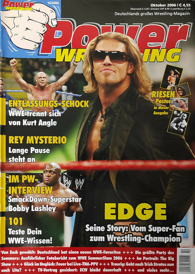 Power Wrestling Magazine October 2006 Magazine PWcatalog