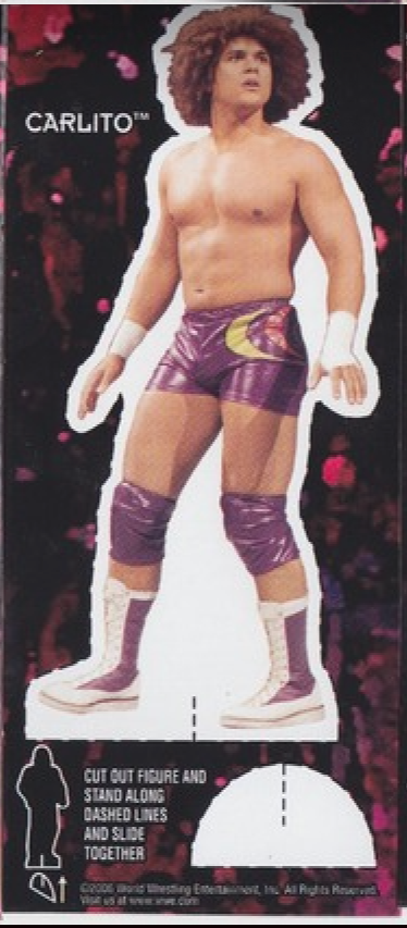 Carlito WWF Ice Cream Cut-out 2006 Good Humor