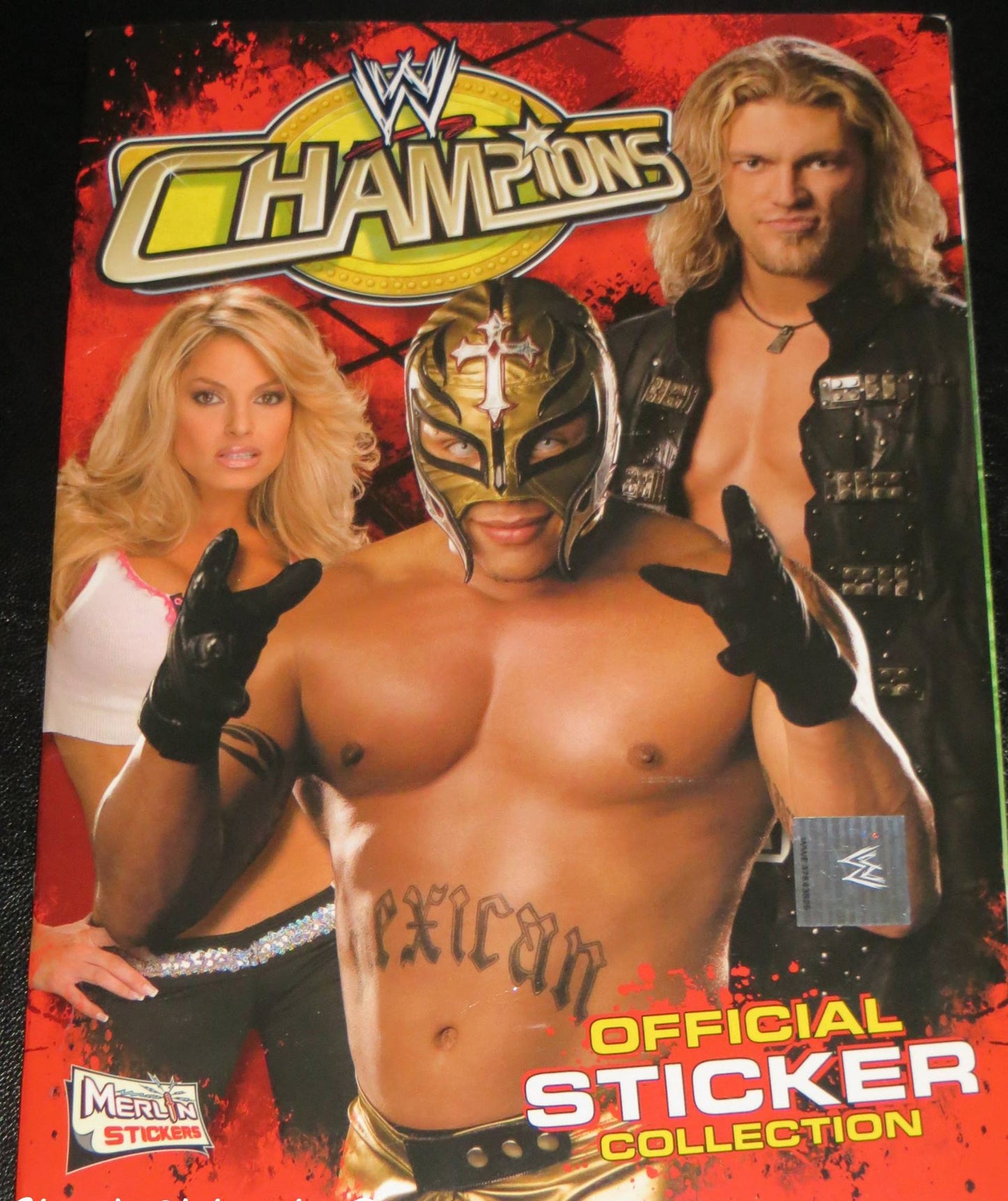 WWE Champions Stickers Album 2006 Stickers Album PW Catalog