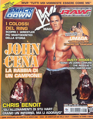 WWE Magazine from Italy April 2007 Magazine PWcatalog
