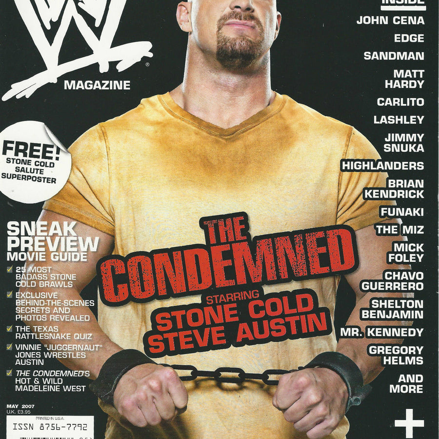 WWE Magazine May 2007 from The United Kingdom Magazine PWcatalog