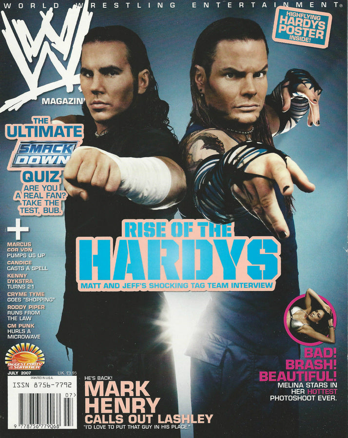 WWE Magazine July 2007 from The United Kingdom