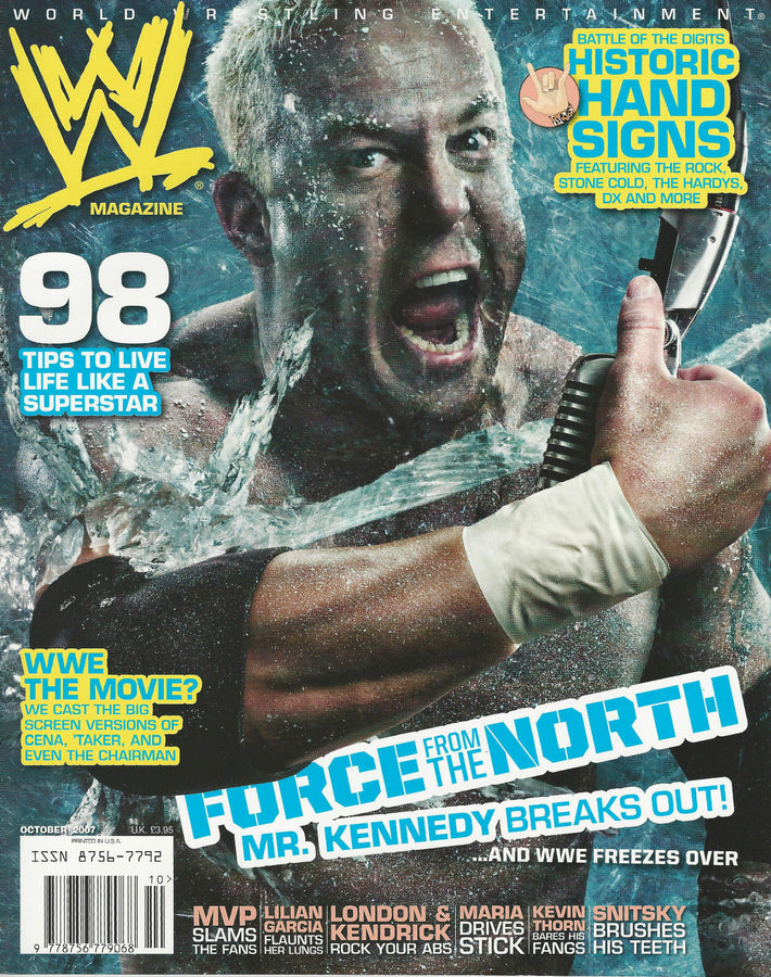WWE Magazine October 2007 from The United Kingdom
