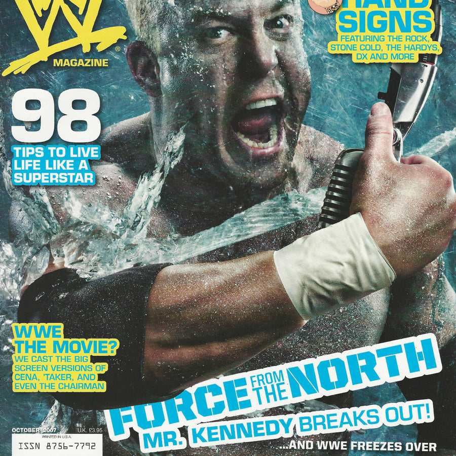 WWE Magazine October 2007 from The United Kingdom Magazine PWcatalog