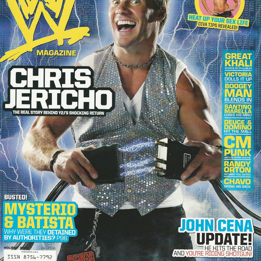 WWE Magazine Holiday 2007 from The United Kingdom Magazine PWcatalog