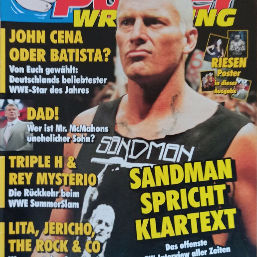 Power Wrestling Magazine October 2007 Magazine PWcatalog