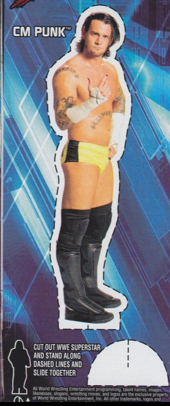 CM Punk 22007 WWE Ice Cream Cut-out Unilever PW Catalog