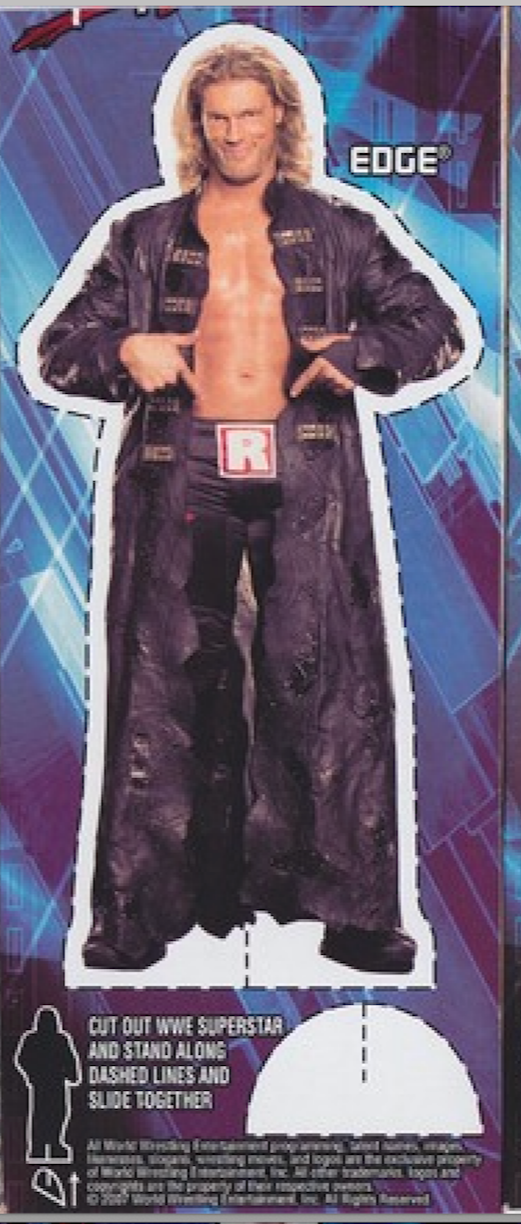 Edge 2007 WWE Ice Cream Cut-out Unilever