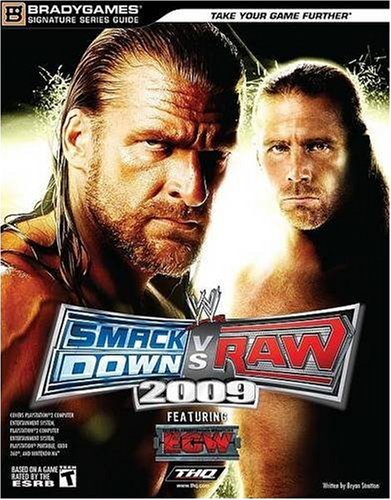 Bradygames Official Strategy Guide WWE Smackdown vs Raw 2009 November 2008 magazine PWcatalog