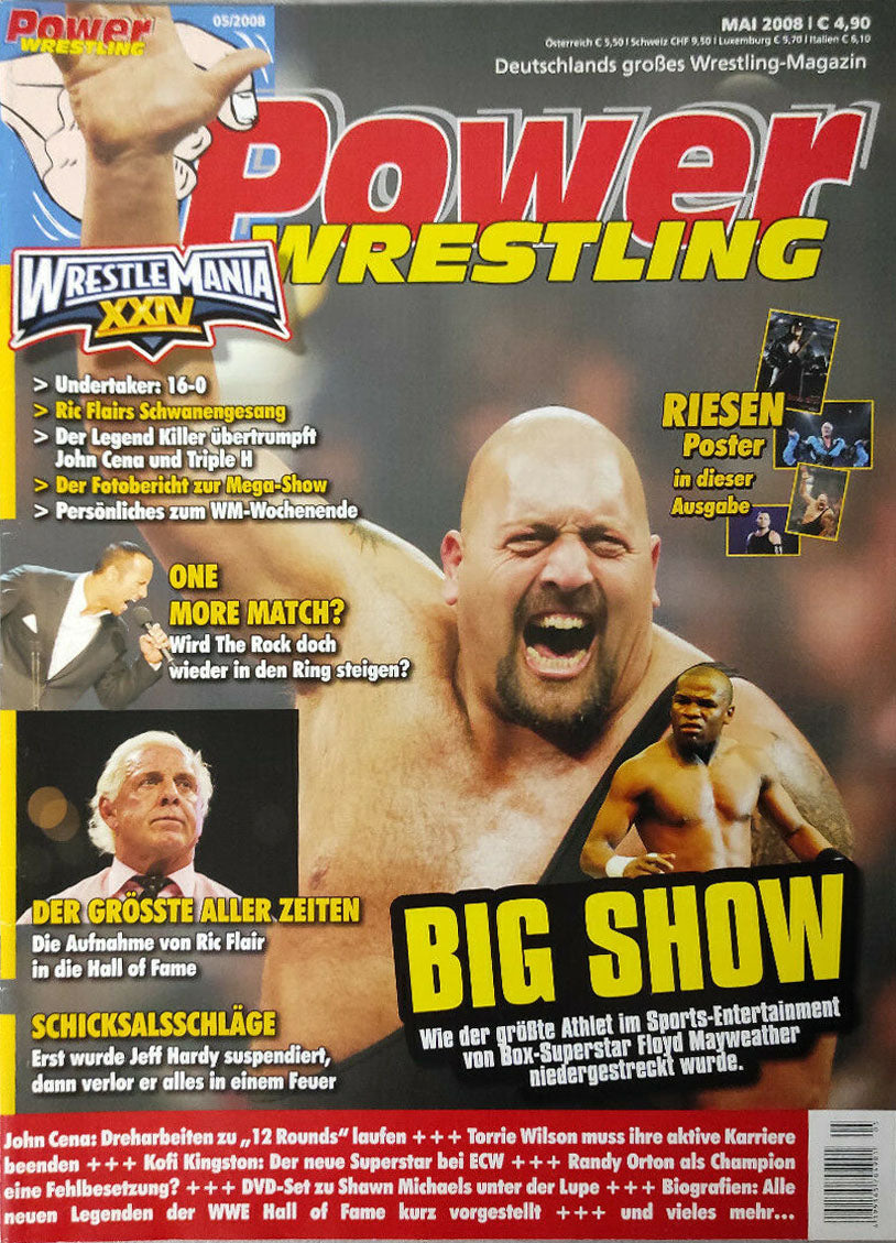 Power Wrestling Magazine May 2008 Magazine PWcatalog