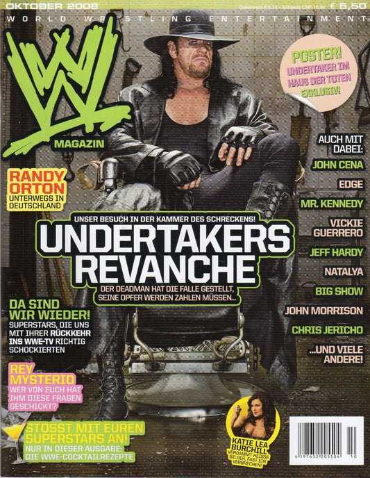WWE Magazine October 2008 from Germany